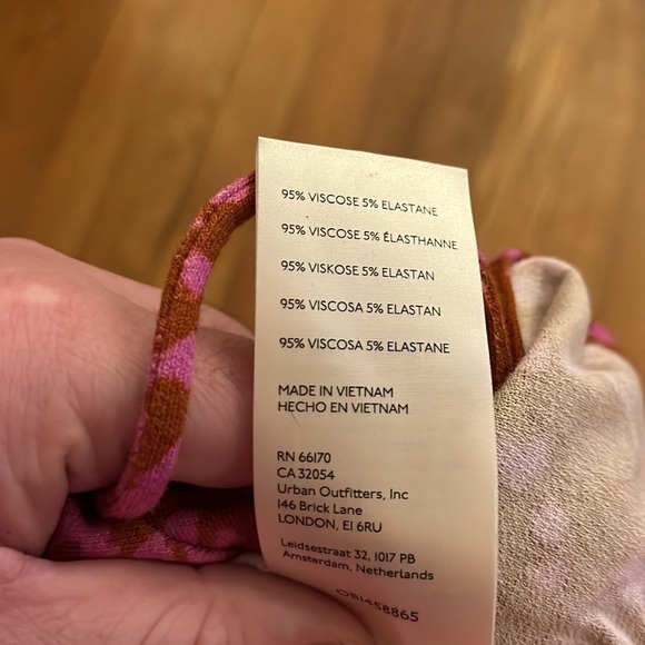 𝅺FREE People x REVOLVE • NWT Marsaille Mini in Rust Combo • size XL - Picture 9 of 12